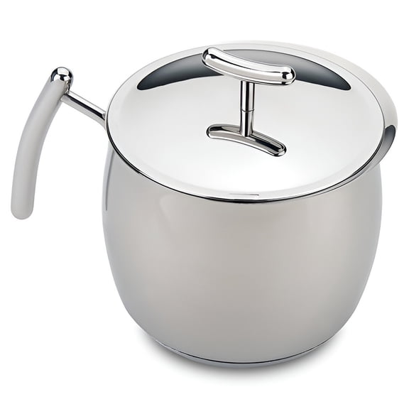Silampos Yumi Milk Pot with Handle and Lid - Made in Portugal