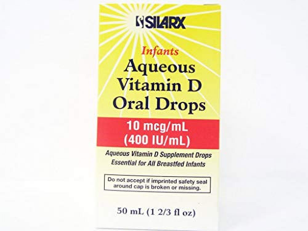 Silarx Aqueous Vitamin D Oral Drops 50ml by Silarx