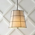 thumbnail image 1 of JONATHAN Y Silas 19" 3-Light Rustic Farmhouse Iron LED Pendant, Oil Rubbed Bronze, 1 of 9