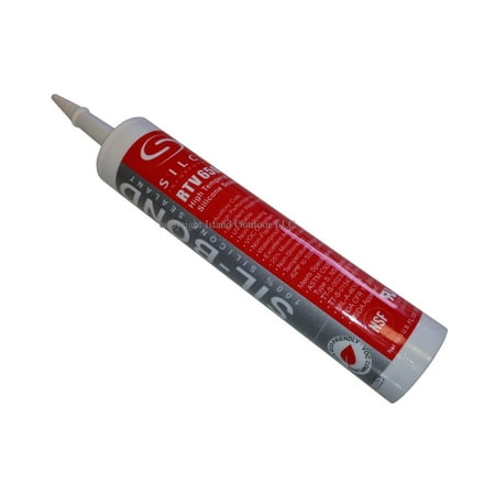 Silco 6500103RHT, Silicone, Red High Remp Industrial Sealant, 10.3 oz