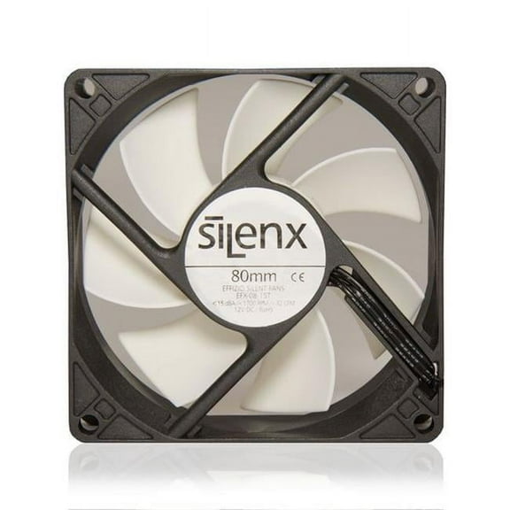 SilenX EFX-08-15T 80 mm. 15DBA Thermistor Fluid Dynamic Bearing Fan