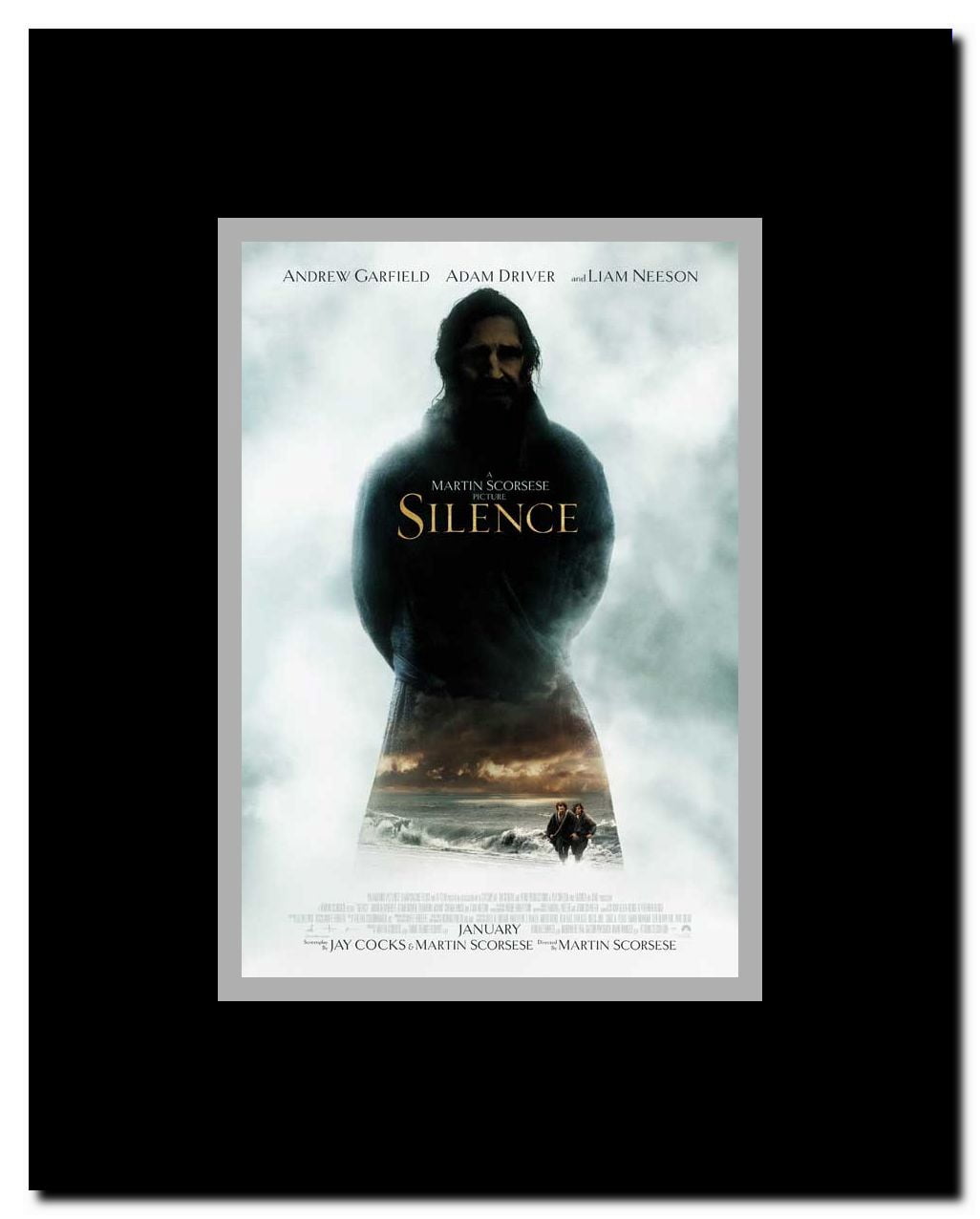 Silence Framed Movie Poster