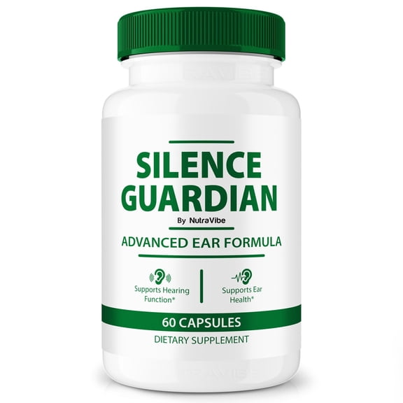 Silence Guardian - Advanced Ear Formula, Official Formula for 360 Hearing Support, All Natural Ingredients To Maintain Auditory Health, SilenceGuardian Review (60 Capsules)