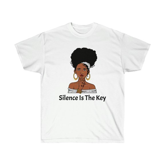 Silence Is The Key Graphic Tee