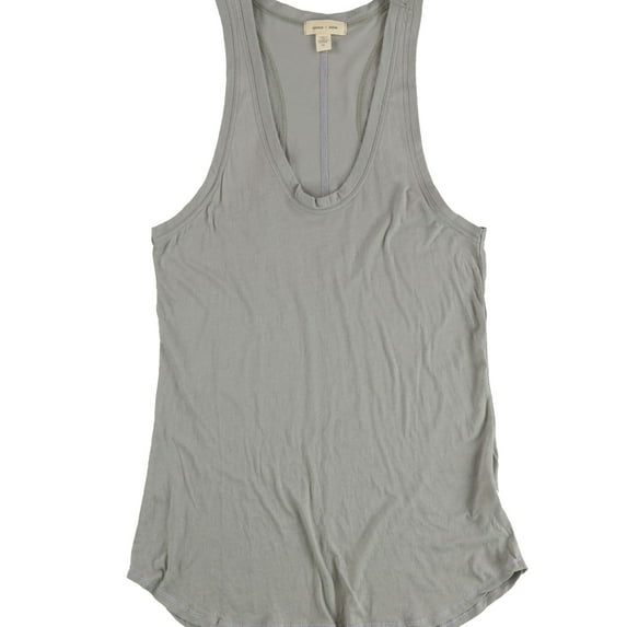 Silence + Noise Womens Solid Racerback Tank Top, Green, Medium