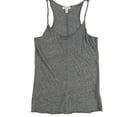 thumbnail image 1 of Silence + Noise Womens Two Tone Tank Top, Grey, Medium, 1 of 2