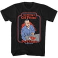 thumbnail image 1 of Silence Of The Lambs Friend For Dinner Black Adult T-Shirt, 1 of 2