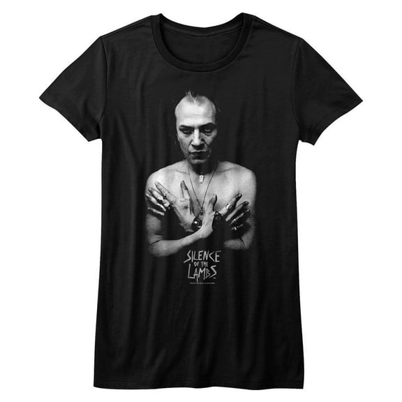 Silence Of The Lambs Glam Shot Black Women's T-Shirt S