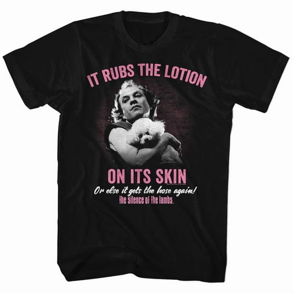 Silence Of The Lambs Lotion Black Adult T-Shirt 5Xl