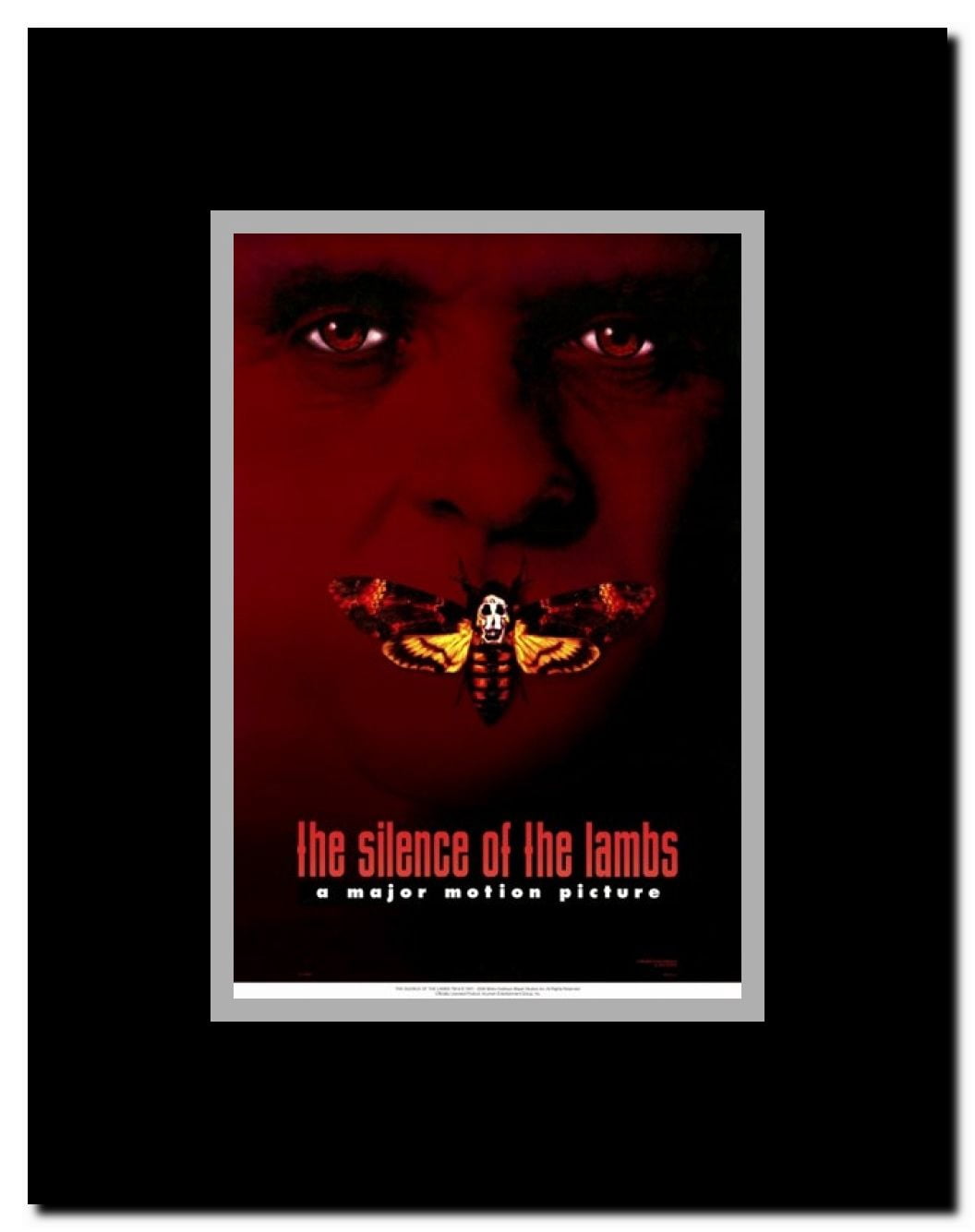 Silence of the Lambs Framed Movie Poster