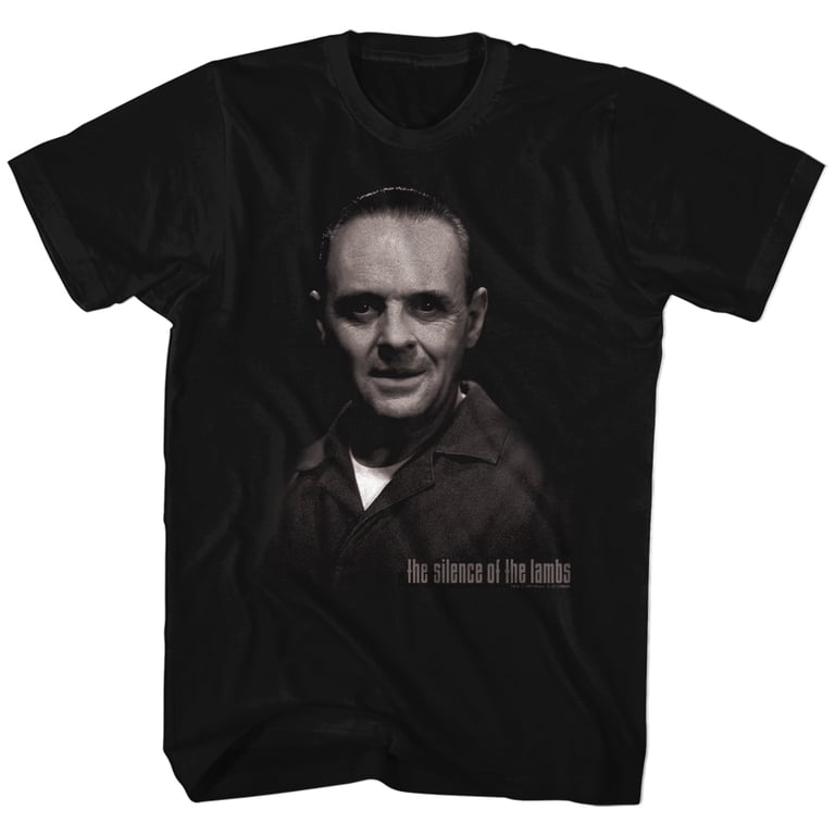 Silence of the Lambs H. Lecter Black Adult T-Shirt - Walmart.com