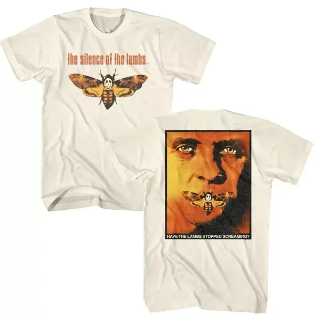 Silence of the Lambs Screaming Moth 2 Side T Shirt Unisex S 4XL Hot