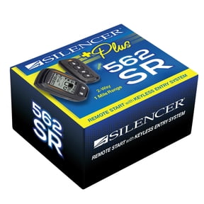 Silencer 3 Ch 2 Way Remote Start with Keyless Entry 1 Mile Range 562SR
