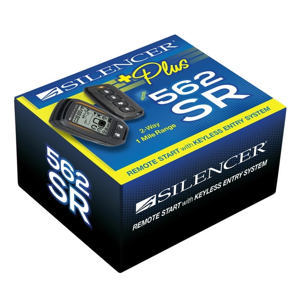 Silencer 3 Ch 2 Way Remote Start with Keyless Entry 1 Mile Range 562SR