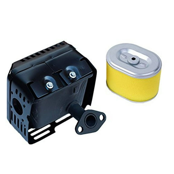 Silencer Exhaust System with Air Filter Cleaner for Honda for GX160 5.5HP for GX200