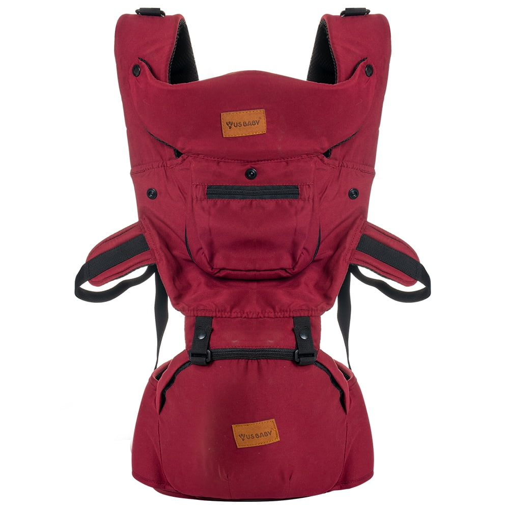 Silensys 5in1 Baby Strap Carrier with Hip Seat Kangaroo Bag