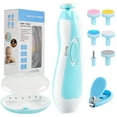 Silensys Baby Nail Trimmer, Electric Baby Nail Clippers, Safe Nail Filer Grinder Kit for Newborn