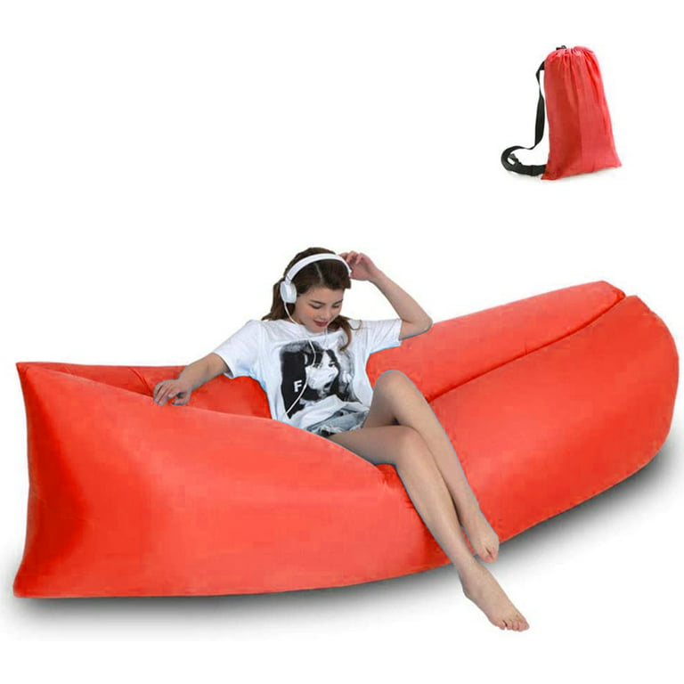 Silensys Inflatable Lounger Air Sofa Hammock Portable, Waterproof, Leak  Proof Design, the Best Inflatable Sofa for Camping and Hiking - Ideal for