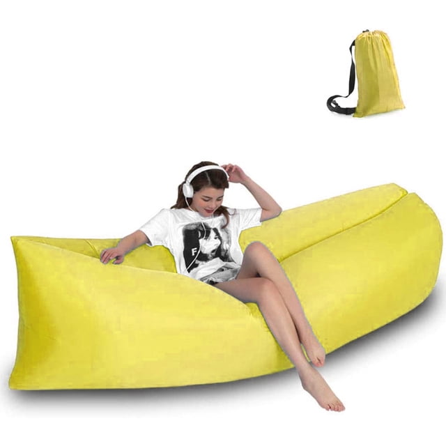 Silensys Inflatable Lounger Air Sofa, Portable, Waterproof, Leak Proof ...