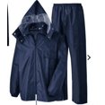 thumbnail interactive-video image 1 of GILLICCI Men's & Women's 100% Waterproof Rain Suit – Hooded Jacket & Trouser Set 1 of 4