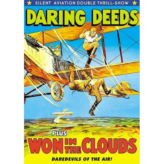 Silent Aviation Double Feature: Daring Deeds / Won in the Clouds (DVD), Alpha Video, Drama