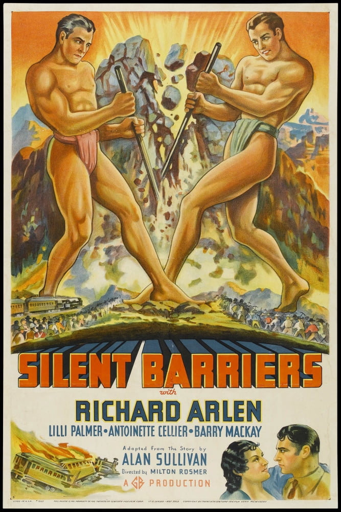 Silent Barriers Canvas Art - (11 x 17)