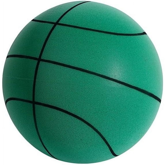 Silent Basketball, 2025 Upgrade Dribble Dream Silent Basketball, The Handleshh Silent Basketball Dribbling Indoor, Foam Basketball Quiet Ball No Noise for Various Indoor Activities