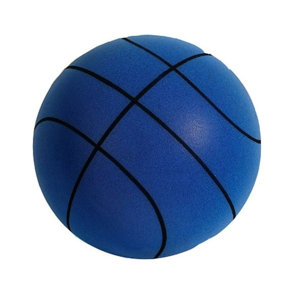Silent Basketball,2026 New The Silent Basketball,Dribble Silent Basketball,Quiet Basketball Dribbling Indoor,Soundless Basketball for Indoor Training Blue 7 in
