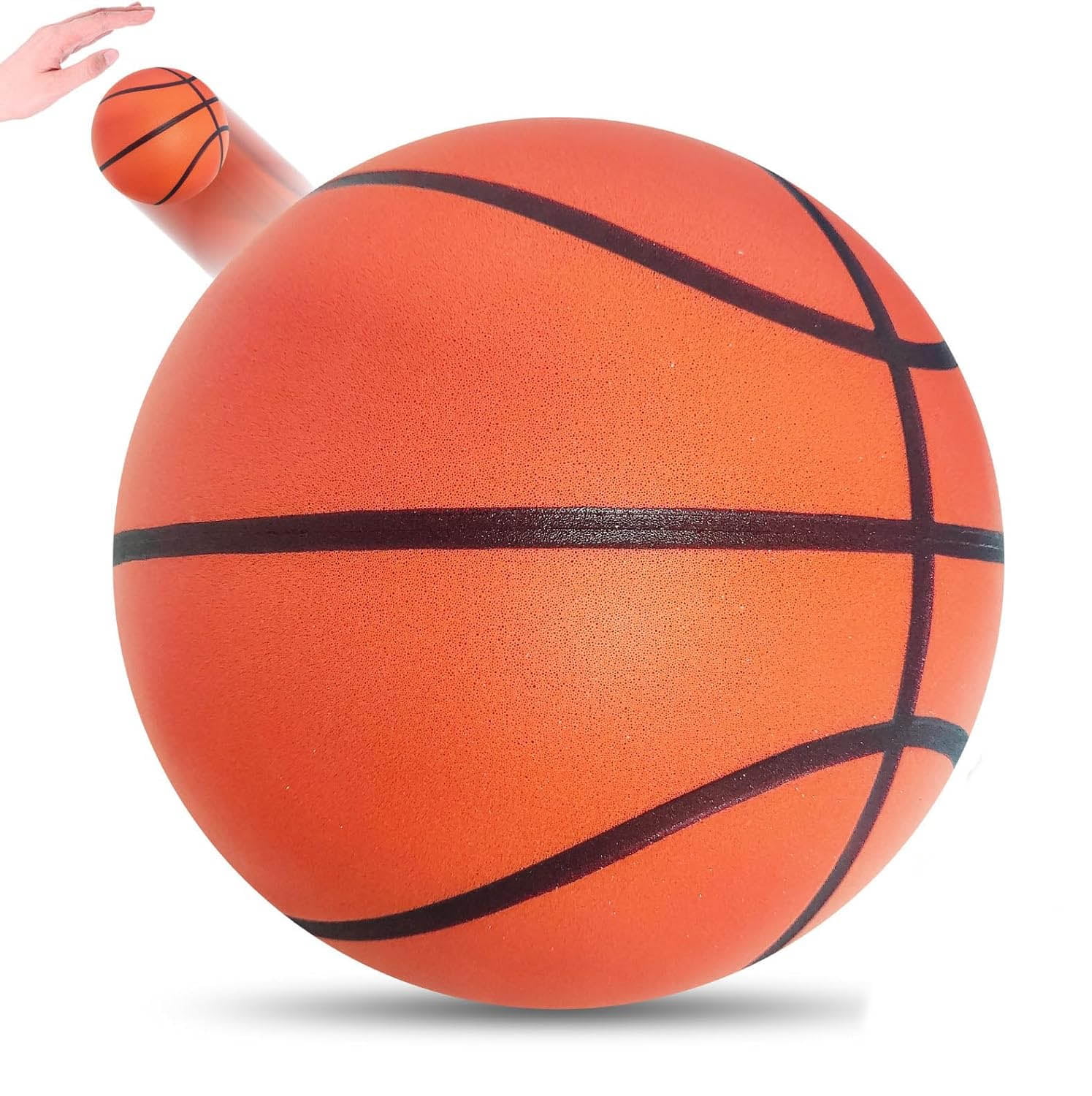 Silent Basketball Airless Foam for Quiet Dribbling and Indoor Training