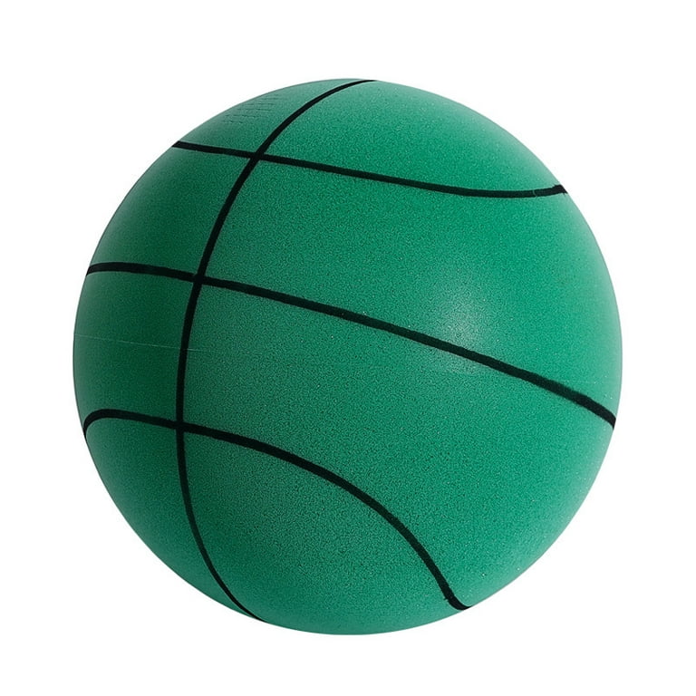 Ameiqa Silent Basketball, Silent Basketball Dribbling Indoor Foam  Basketball, Indoor Training Ball, Easy to Grip Quiet Ball for Various  Indoor