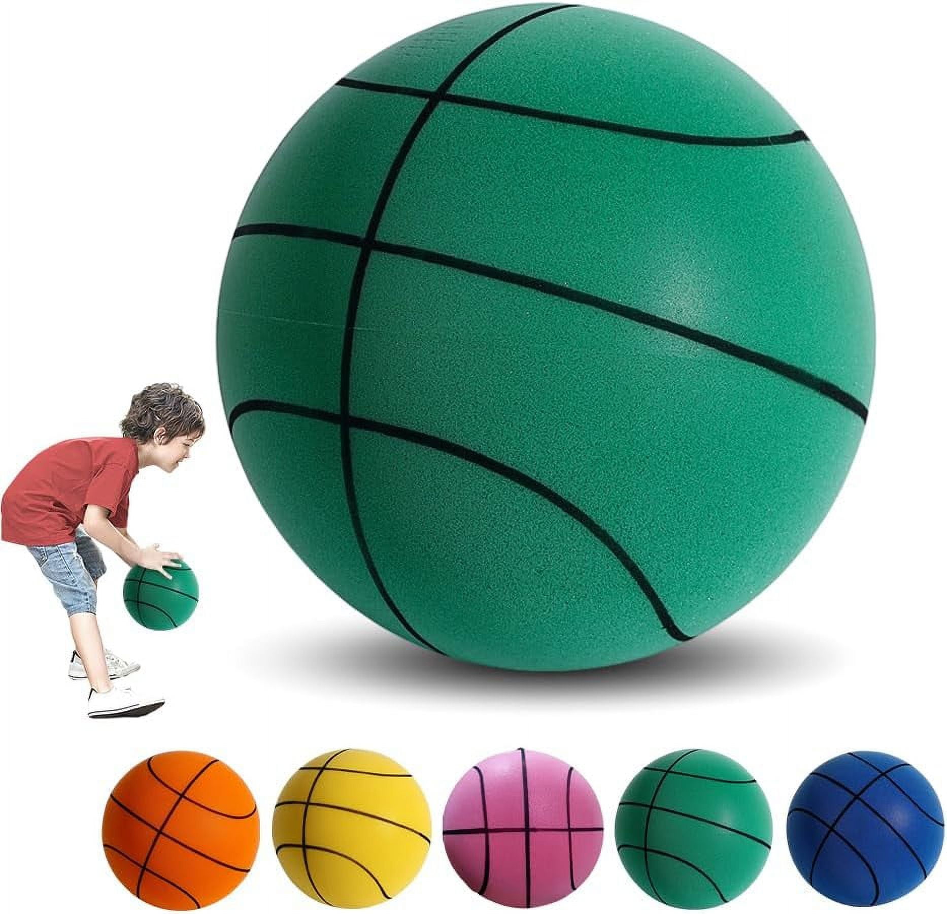 Silent Basketball Dribbling Indoor, Silent Foam Basketball Lightweight