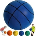 thumbnail image 1 of Silent Basketball, Foam Basketball Indoor Training Ball, Uncoated High-Density Foam Ball Low Noise Basketball Training for Various Indoor Activities Easy to Grip Quiet Ball-8.26Inch, 1 of 9