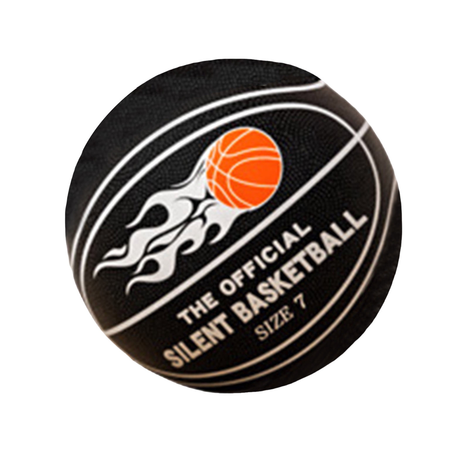 Silent Basketball Size 7 (29.5 Inch) – Quiet PU Foam Indoor Ball For Practice, No Noise, No Pump Needed