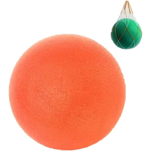 Silent Basketball and Hoop Set, 2 Counts/Set Including 1 Count Indoor Silent Basketball and 1 Count Basketball Hoop, Foam Basketball Indoor, Soft Basketball Indoor