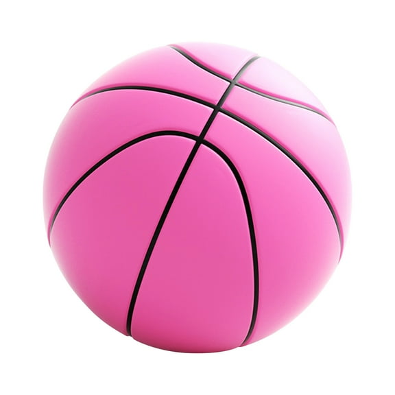 Silent Basketball, Newest Foam Basketball Indoor Training Ball, Uncoated High-Density Foam Ball Low Noise Basketball Training for Various Indoor Activities