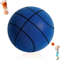 Silent Basketball Size 7 (29.5") – 2026 New Silent Basketballs Dribbling Indoor, Pro PU Foam Silent Ball for Quiet Dribbling & Indoor Training, Real Feel with Higher Bounce