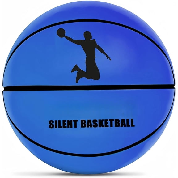 Silent Basketball-Size 7 (29.5") 2026 Upgrade Dribble Dream Silent Basketball, Grooved Airless Technology for Soundless for Quiet Dribbling and Indoor