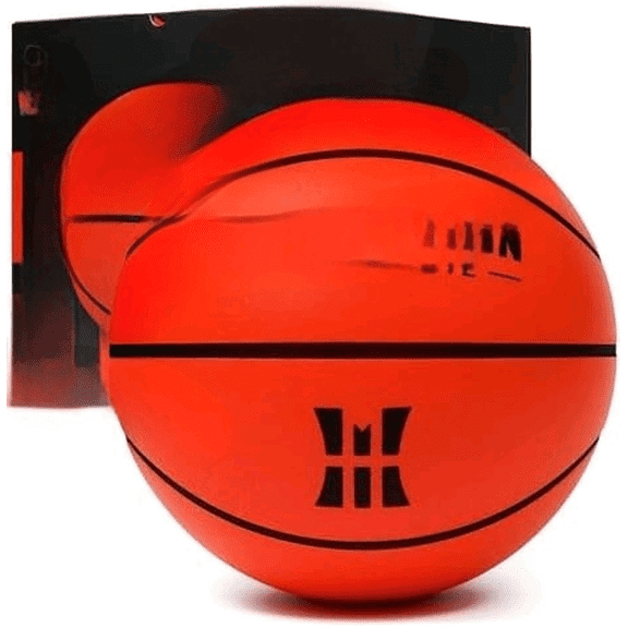 Silent Basketball Size 7 (29.5) Next-Gen Foam Indoor Basketball w/Advanced Durability, Deep Grooves & High Bounce | Airless Training Foam Ball | Soft & Quiet for Pros, Kids & Toddlers