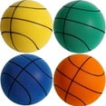 thumbnail image 1 of Silent Basketball Size 7 (29.5"), Quiet Basketball Dribbling Indoor, Soundless Foam Basketball for Quiet Dribbling and Indoor Training, Noiseless Basketball for Toddlers Kids Basketball Lover Gifts, 1 of 9