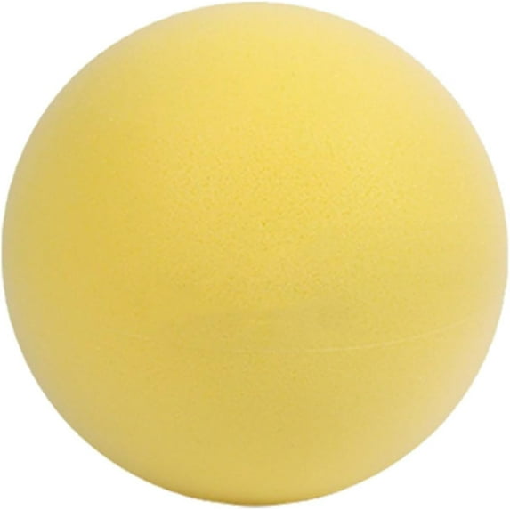 Silent Basketball Size 7 | Silent Toy Ball for Kids and Adults | Indoor High Elastic Foam Basketball Dribbling | Silent Basketball Toy Basketball Training Accessories(Yellow)