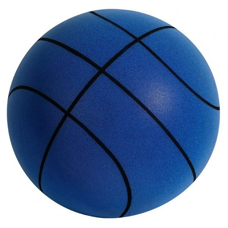 Large and Bouncy Silent Basketball Foam Ball 21/18cm Diameter Indoor Use