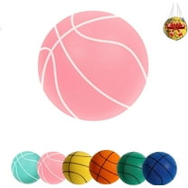 Silent Basketball, Upgrade Dribble Dream Silent Basketball, Foam Indoor Ball for Quiet Dribbling and Indoor Training, Real Feel Higher Bounce Quieter