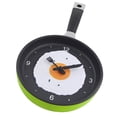 thumbnail image 1 of Silent Battery Operated Wall Clocks Frying Pan Pattern Wall Clock, 1 of 6