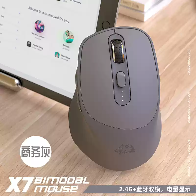 Silent Bluetooth Wireless Mouse For Girls And Women Rechargeable Computer Peripheral Suitable For All Kinds Of Computers Gifts