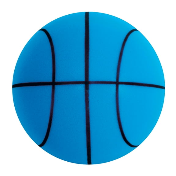 Hedstrom Silent Bouncer, 6 inch, Mini Blue Basketball