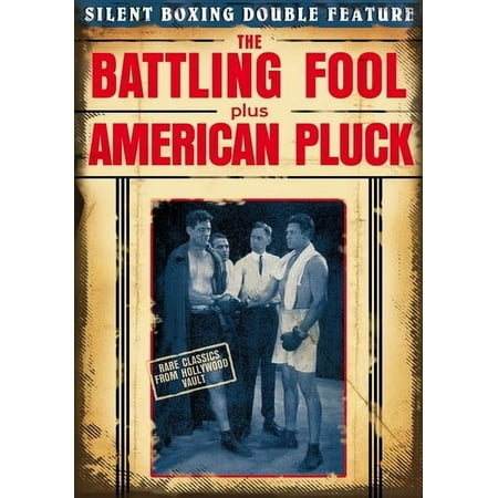 Silent Boxing Double Feature: American Pluck / The Battling Fool (DVD), Alpha Video, Drama