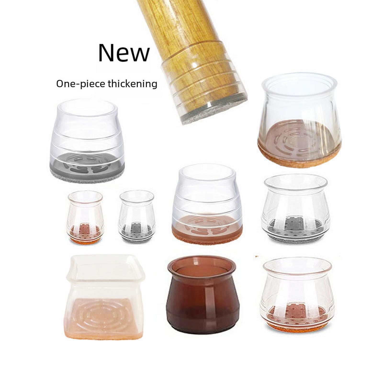 Silent Chair Foot Cover Pad Thickened Silicone Stool Leg Protective