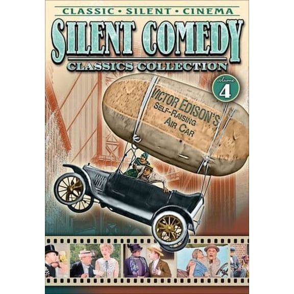 Silent Comedy Classics Collection 4 (DVD), Alpha Video, Comedy