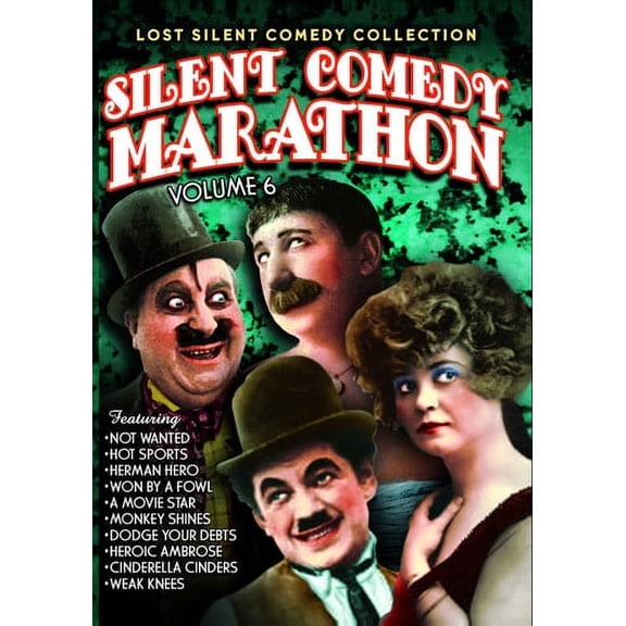Silent Comedy Marathon: Volume 6 (DVD), Alpha Video, Comedy