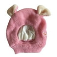 thumbnail image 1 of Silent Dog Earmuffs Noise Knitted Winter Hat for Pet Ears Warm Clothing Comfortable Anxiety Calming Cozy Outfit, 1 of 7